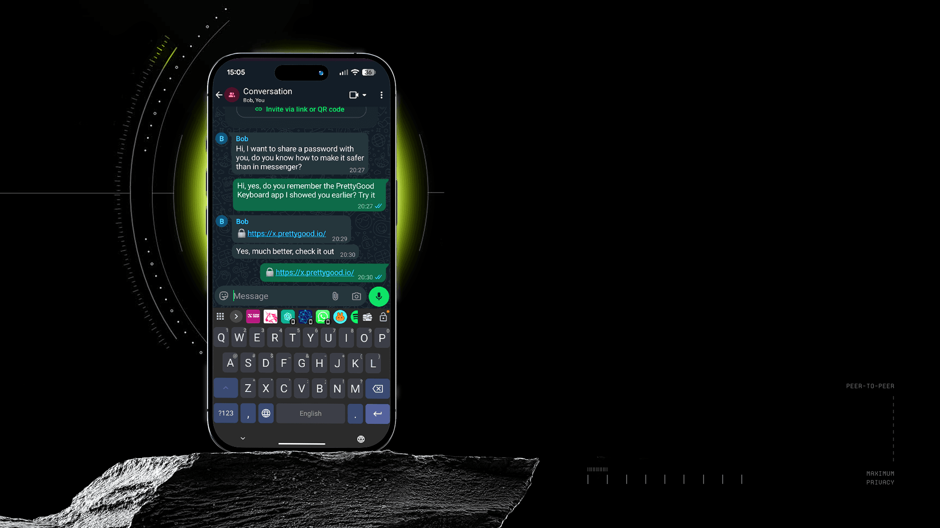 ENCRYPTED MESSAGING Background